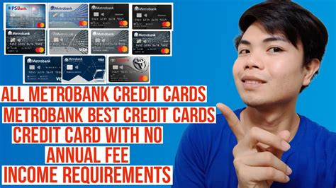metrobank credit card no annual fee|Compare Credit Card .
